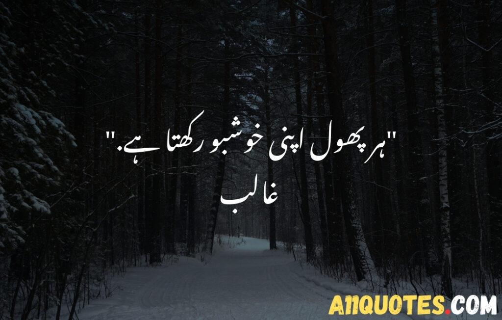 Short Quotes About Nature in Urdu