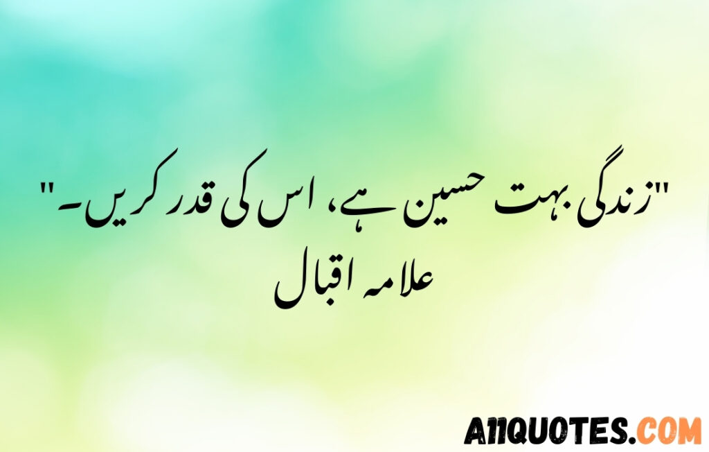 Positive Life Quotes in Urdu