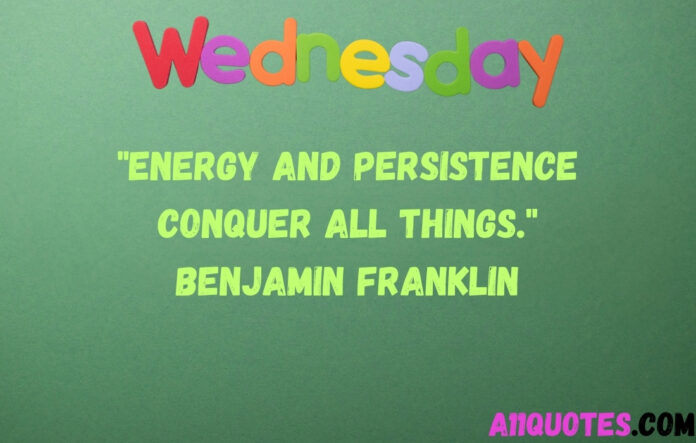 Wednesday Quotes to Help You Tackle the Wednesday Wall