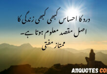 Sad Life Quotes In Urdu