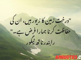 Beautiful Environment Quotes in Urdu