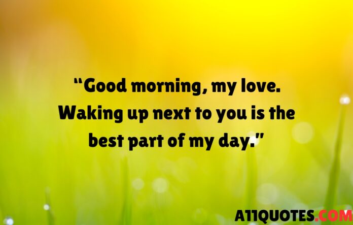 10 Best Morning Quotes For Love