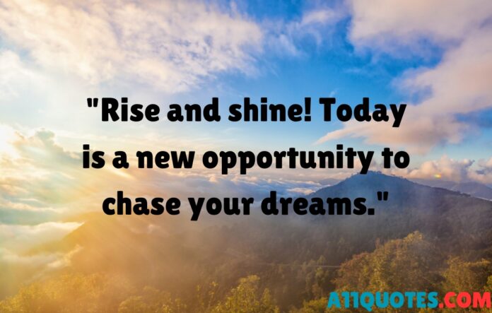 Best Short Motivational Good Morning Quotes